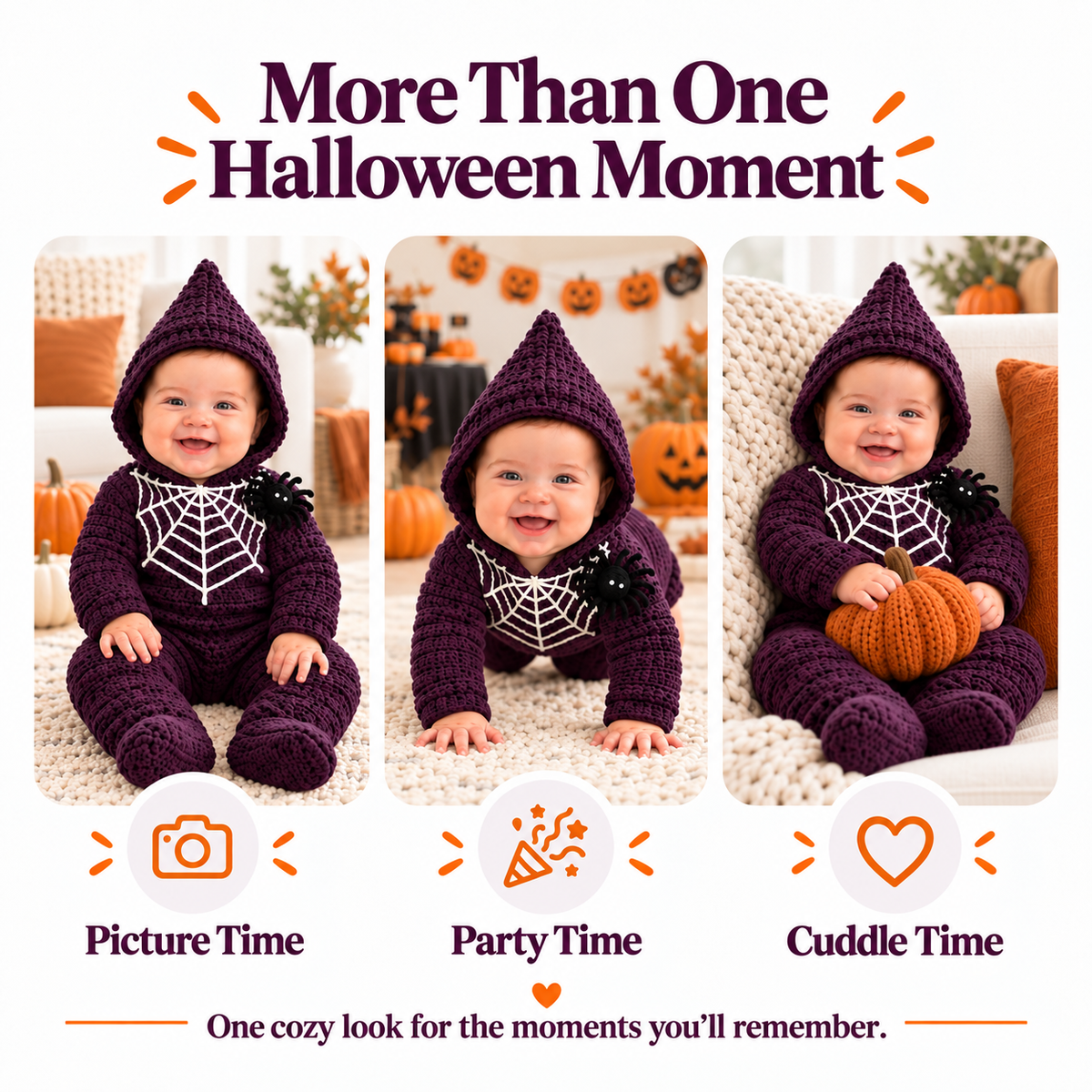 Star Baby Spyder Witch Costume