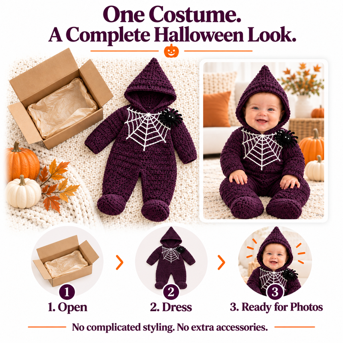 Star Baby Spyder Witch Costume